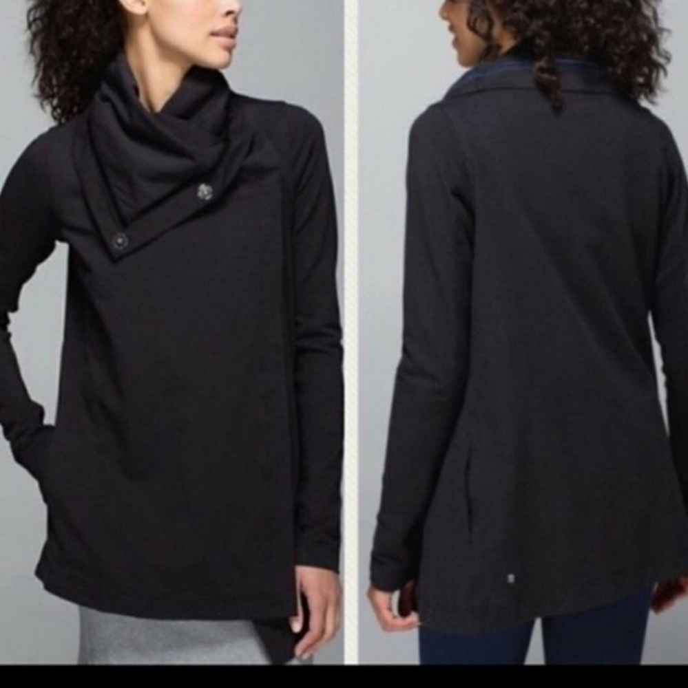Lululemon Savasana Wrap Jacket Black